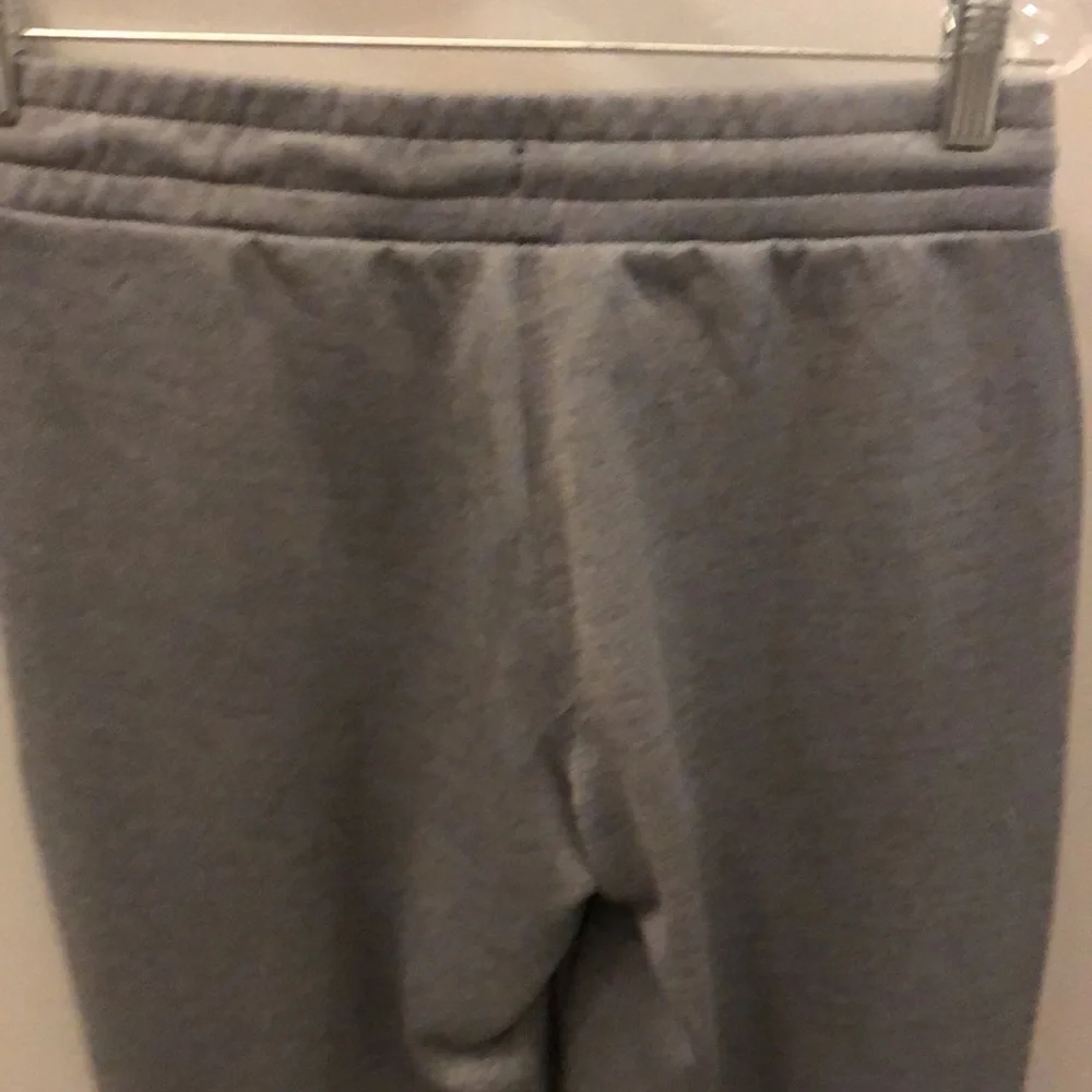 Korsa Road Runner Joggers Running Pants Gray Ankle Zipper Drawstring Size XS